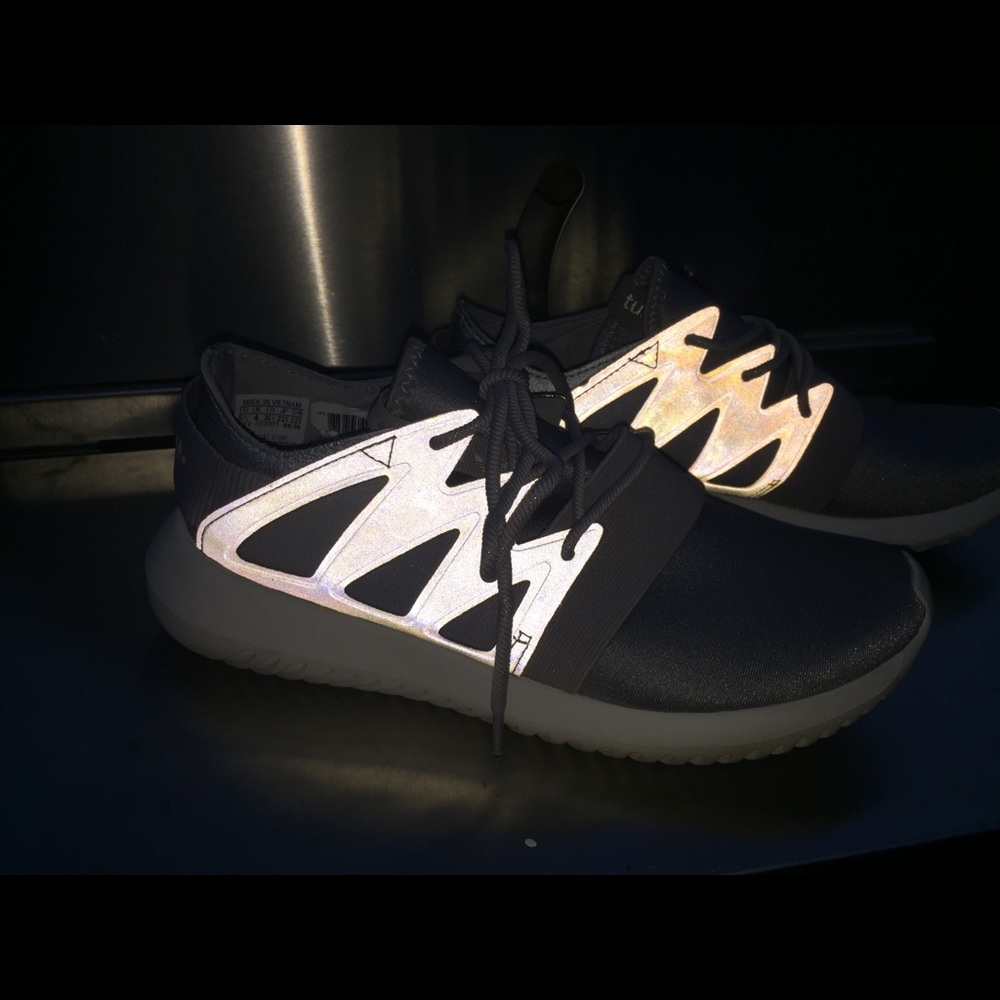 Adidas reflective sneakers